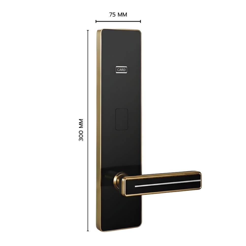 กลอนประตูดิจิตอล WINMAX รุ่น WN-S19 สีทอง เหมาะสำหรับโรงแรม